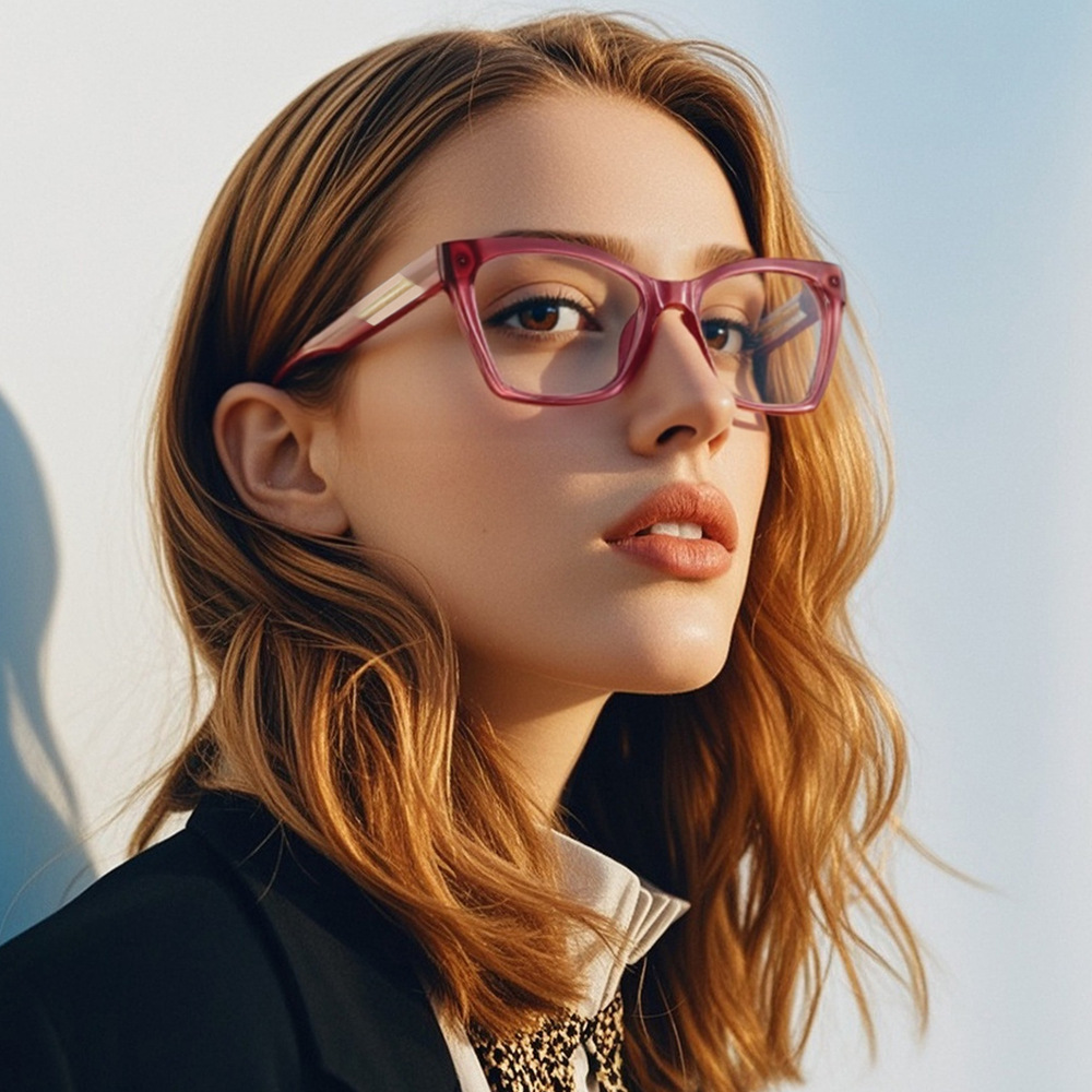 Cat Eye grote montuur anti-bla - Sunglasses Cat Eye recensie en prijs