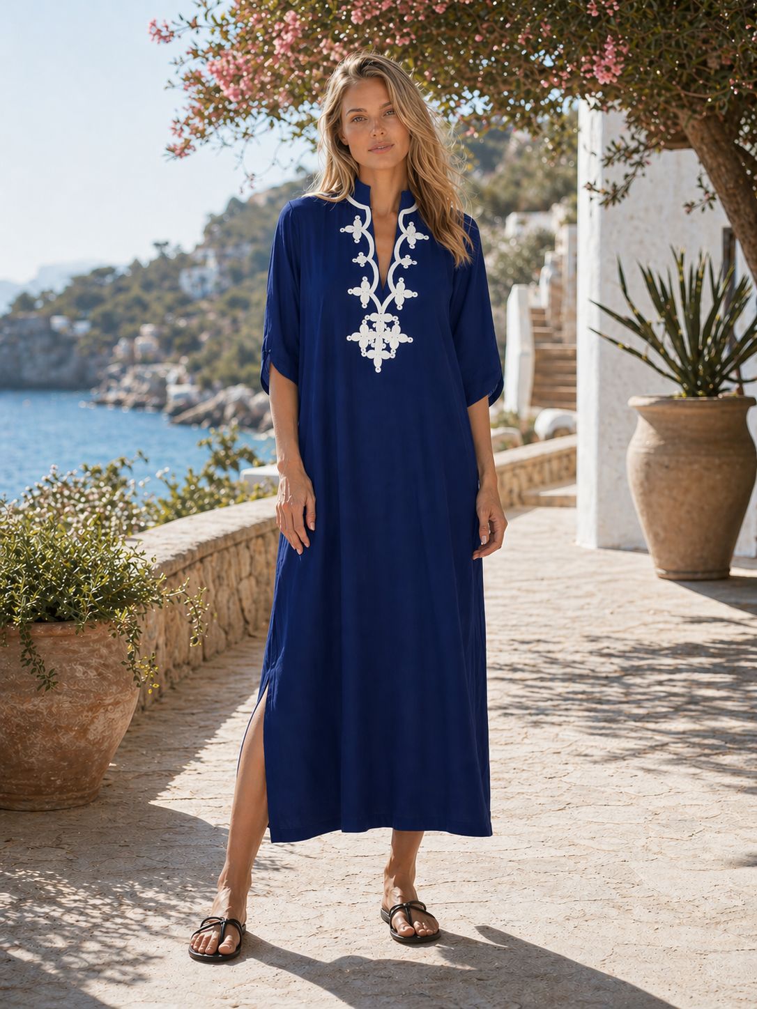 Kaftanjurken voor vrouwen, geb - Cover Up Kaftan recensie en prijs