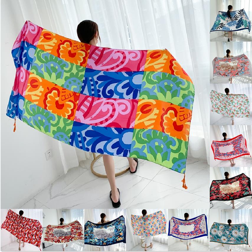 90X185Cm Katoen Linnen Print Z - Linen Dress Wrap recensie en prijs