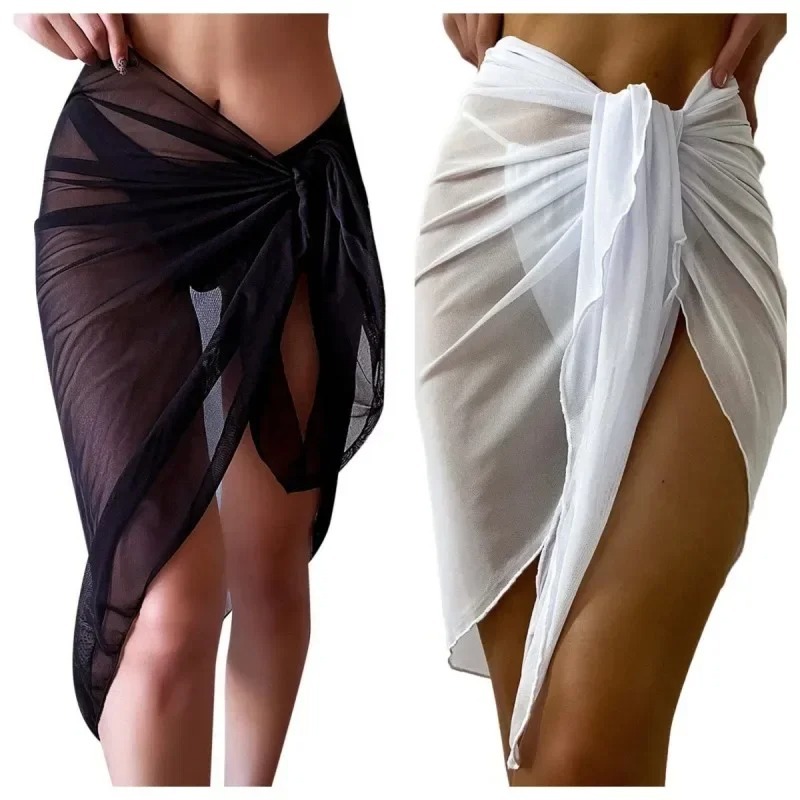 Zomer Strand Jurk Wrap Sheer W - Cover Up Kaftan recensie en prijs